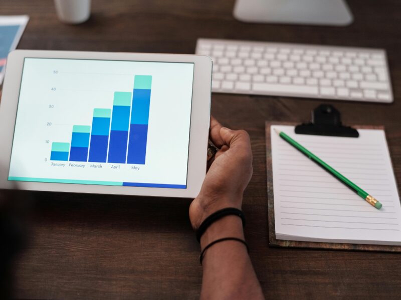 Tablet with stats